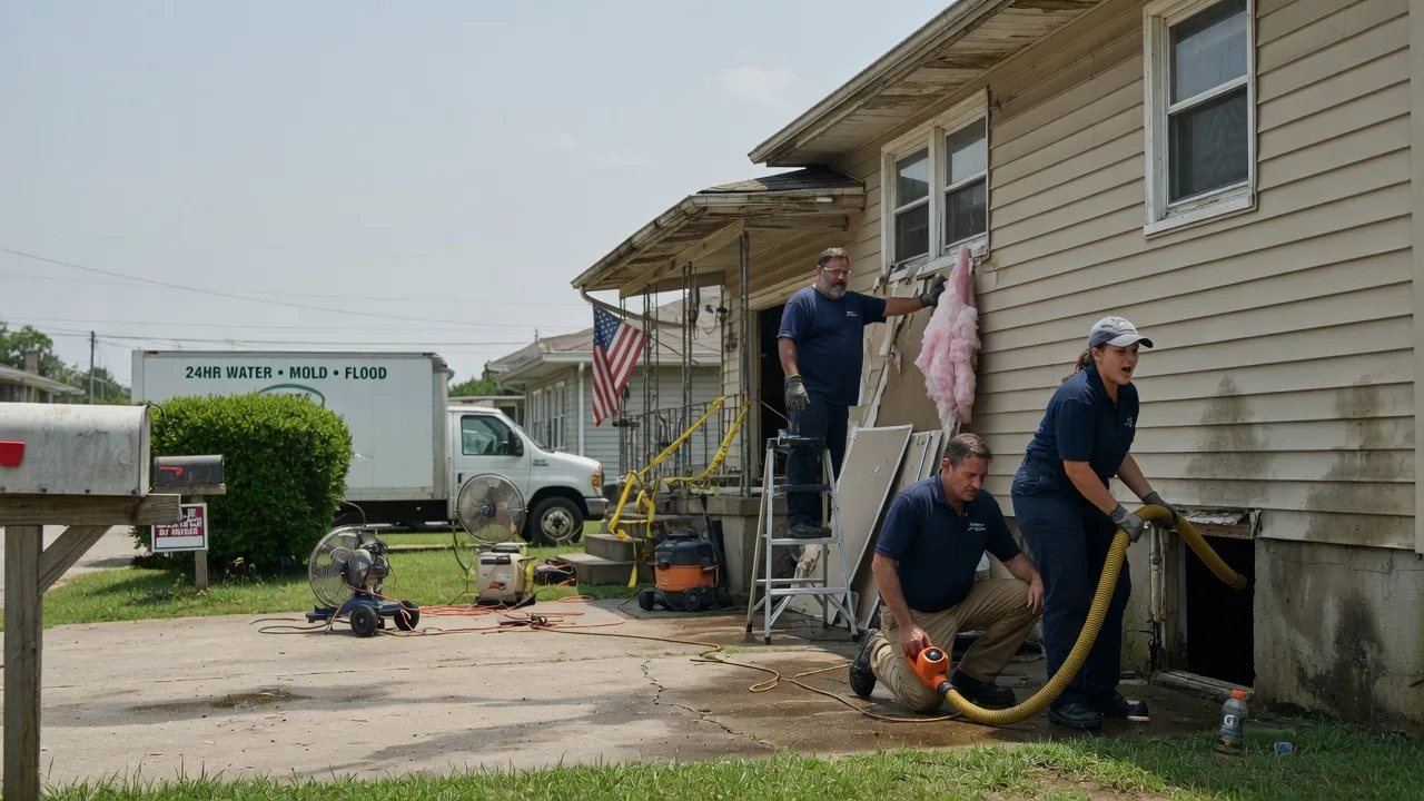 Water Damage Repair in Clarksville, FL near me